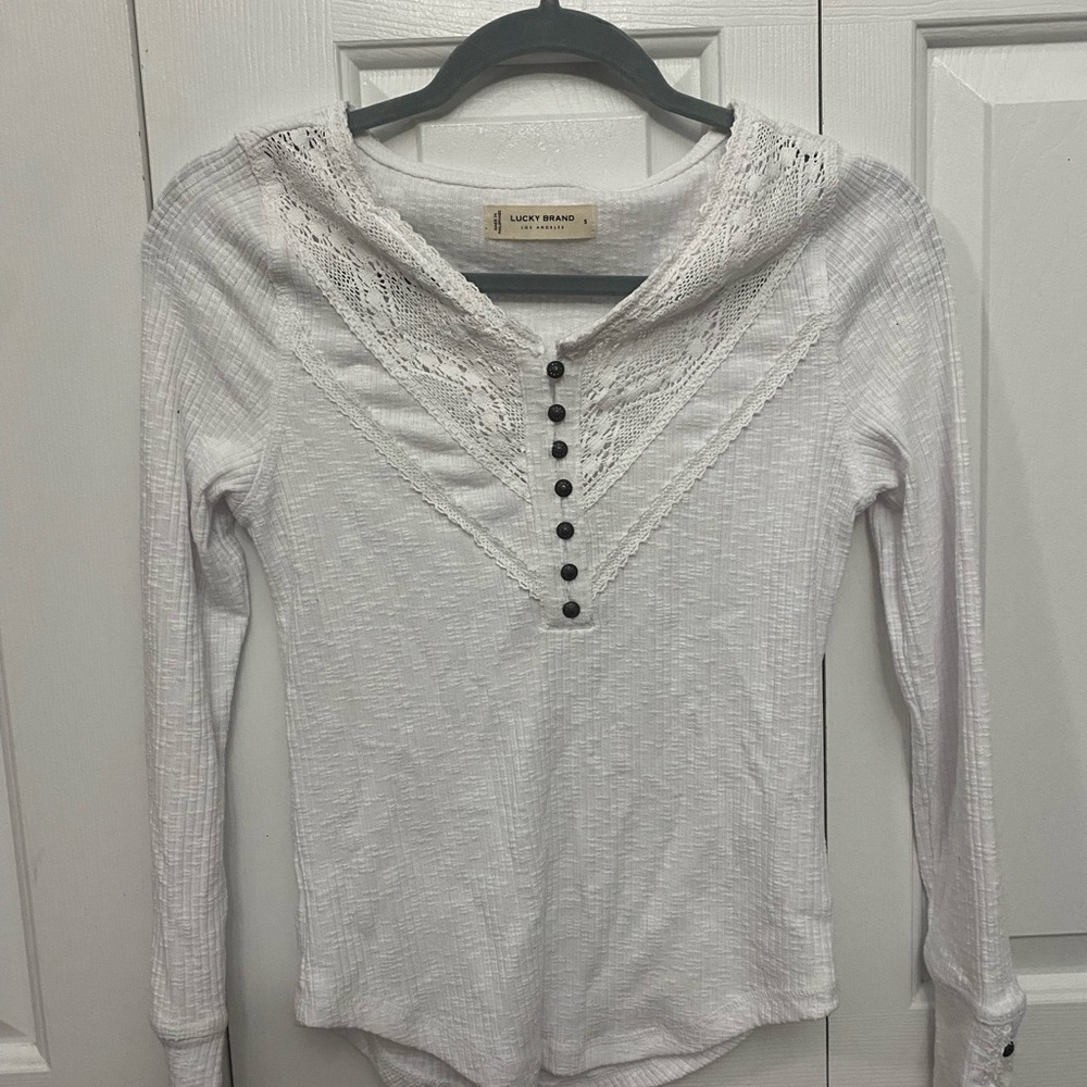 Lucky Brand Blouse - White